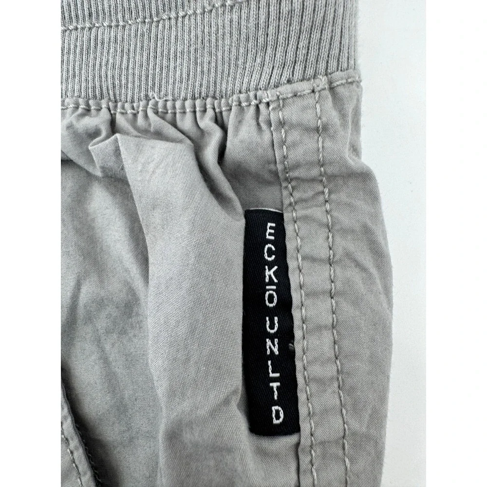 Ecko Unltd Cargo Shorts Mens 2XB Grey Elastic Waist Cotton‎ Classic Fit Utility